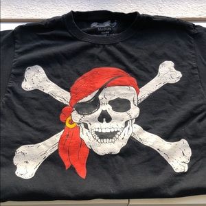 Pirate shirt. Boys medium